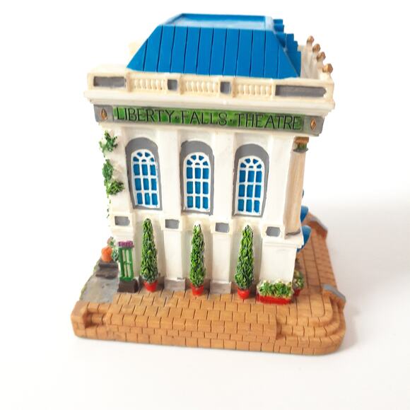 Liberty Falls Collection NEW Liberty Falls Theatre AH208 with Dusting Snow Mini - Picture 6 of 13